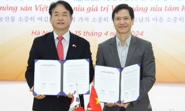 Cooperation to promote Vietnamese agricultural products in South Korea